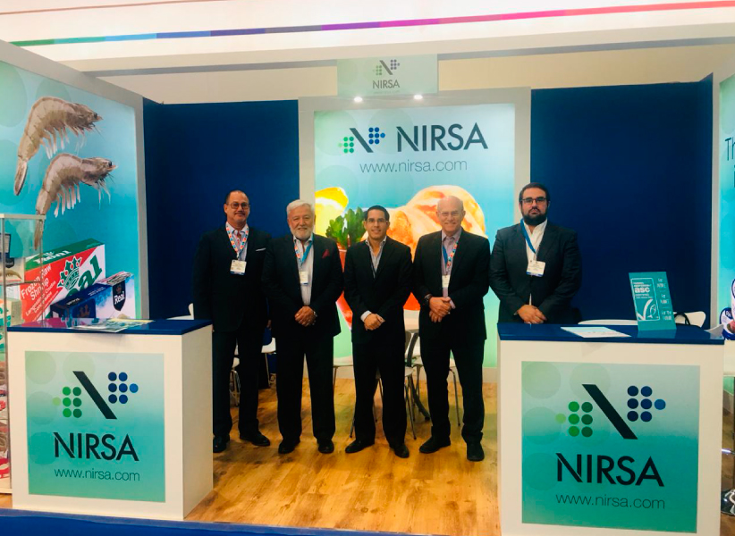 NIRSA participó en la Seafood Expo Global 2019 de Bruselas