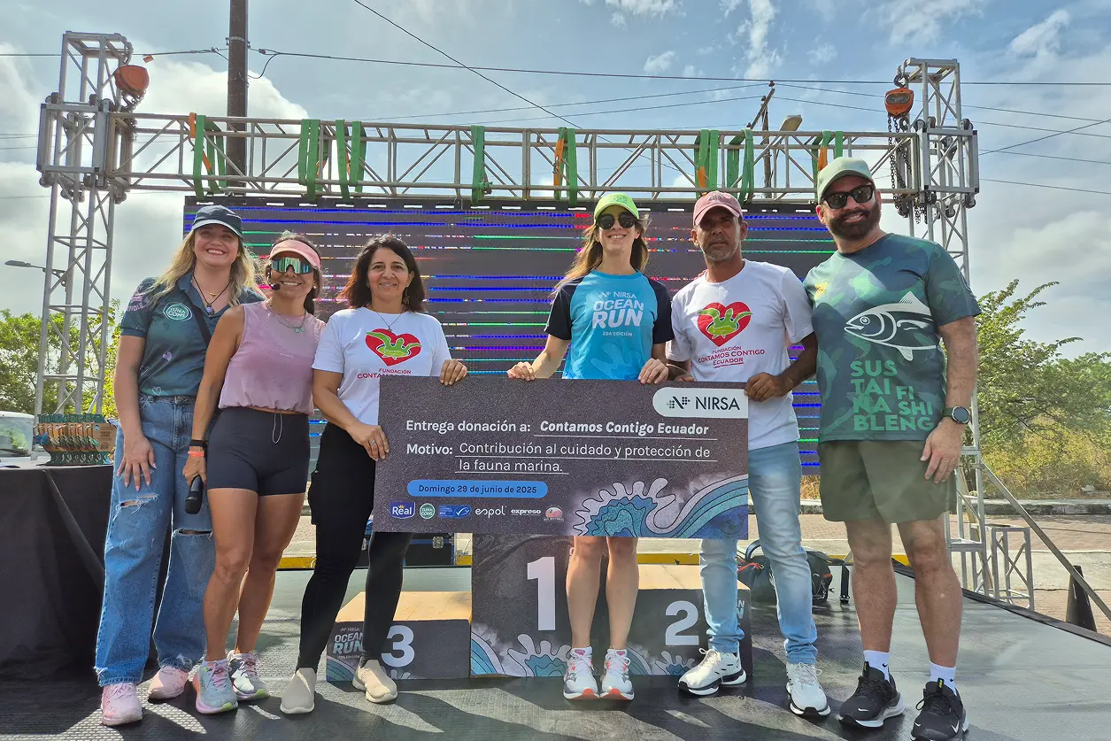 Personal de Nirsa Ocean Run - evento benefico